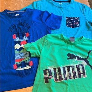 Boys T-shirts lot of 3 size 8